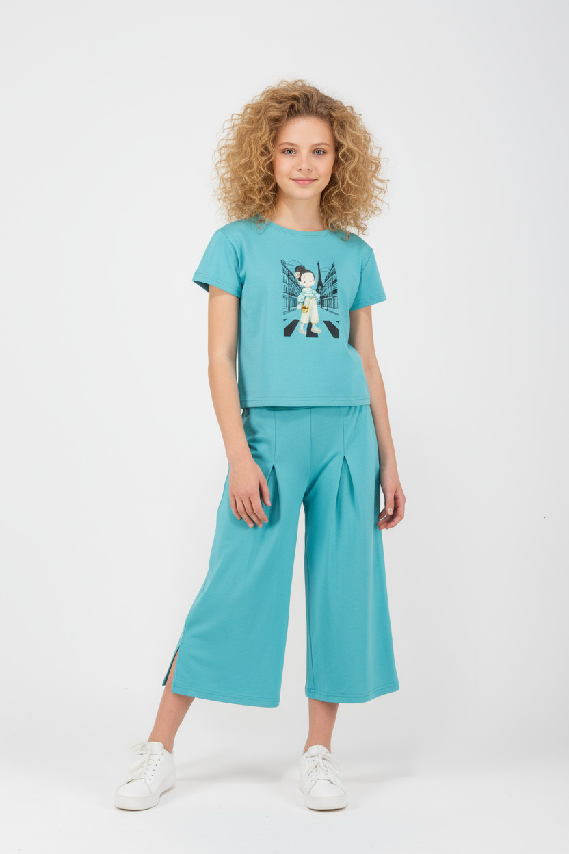 Σετ T-Shirt με Παντελόνα