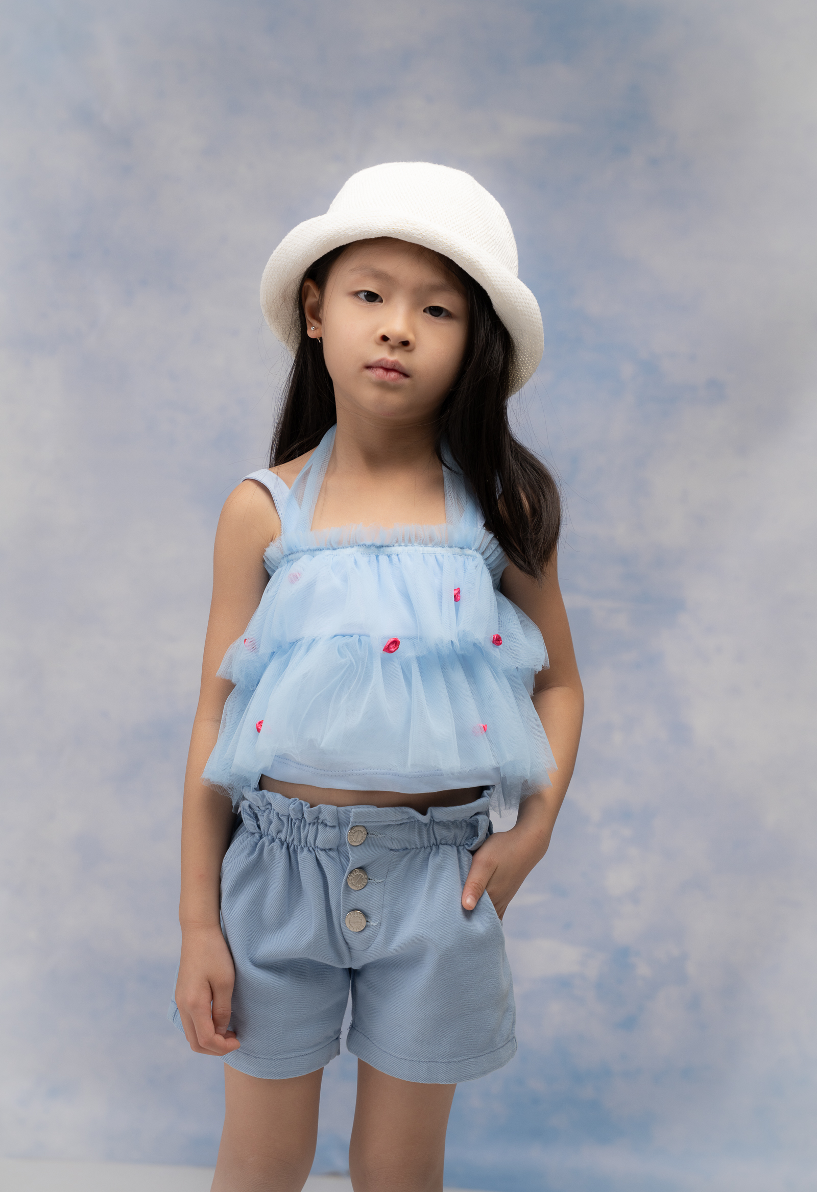 Σετ μπλουζάκι τούλινο