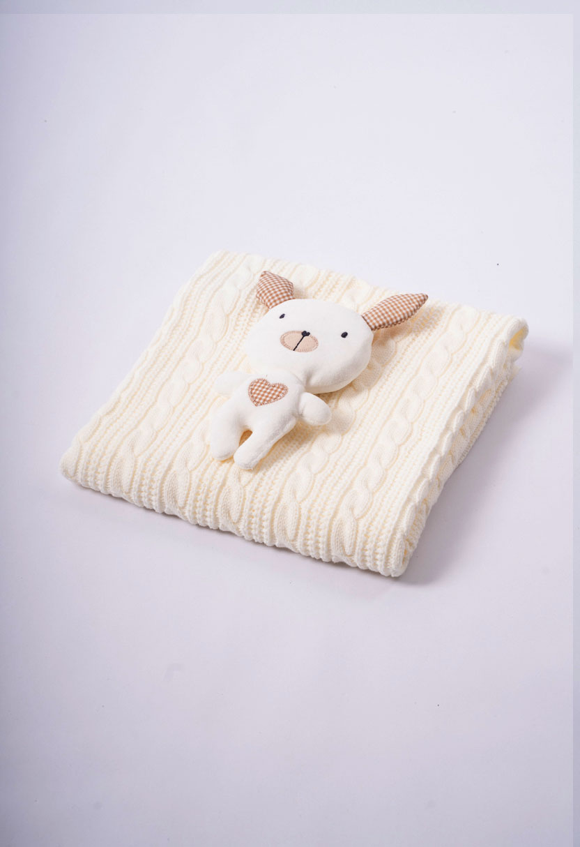 Κουβέρτα Αγκαλιάς Πλεκτή