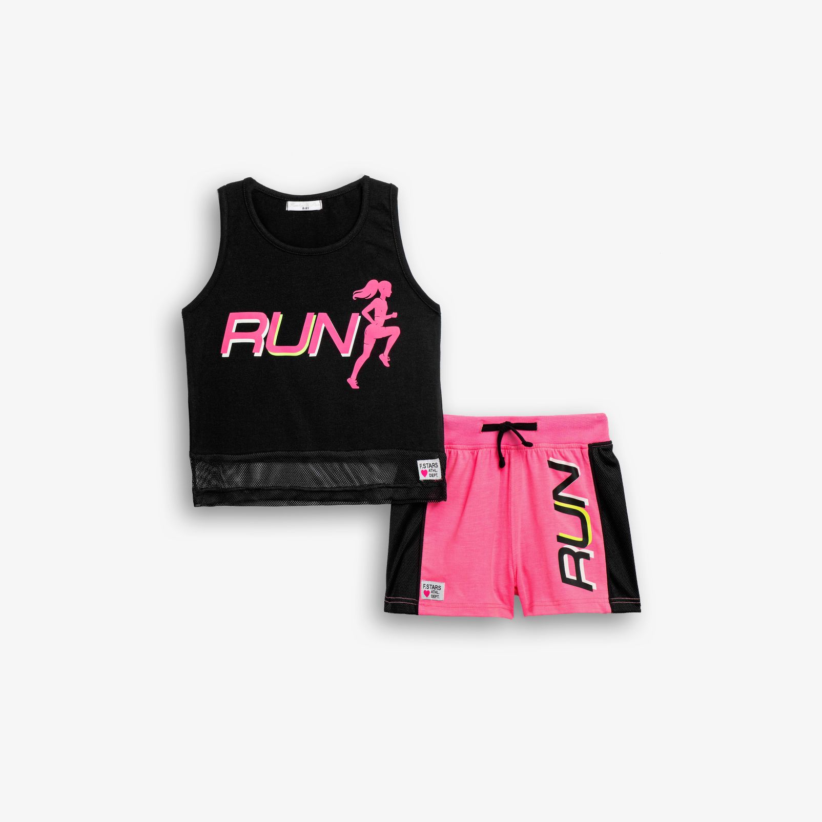 Set Αμάνικη Μπλούζα Run