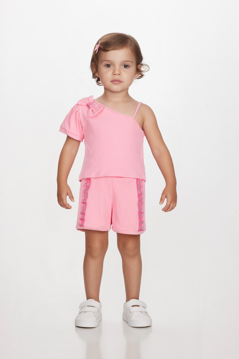 Joyce Set Μπλούζα Σορτσάκι